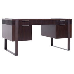 Eurocraft Walnut Executive Desk