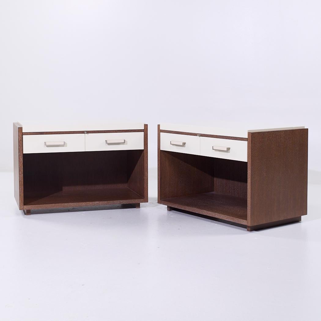 Moderno Comodini in noce Eurocraft - Coppia in vendita
