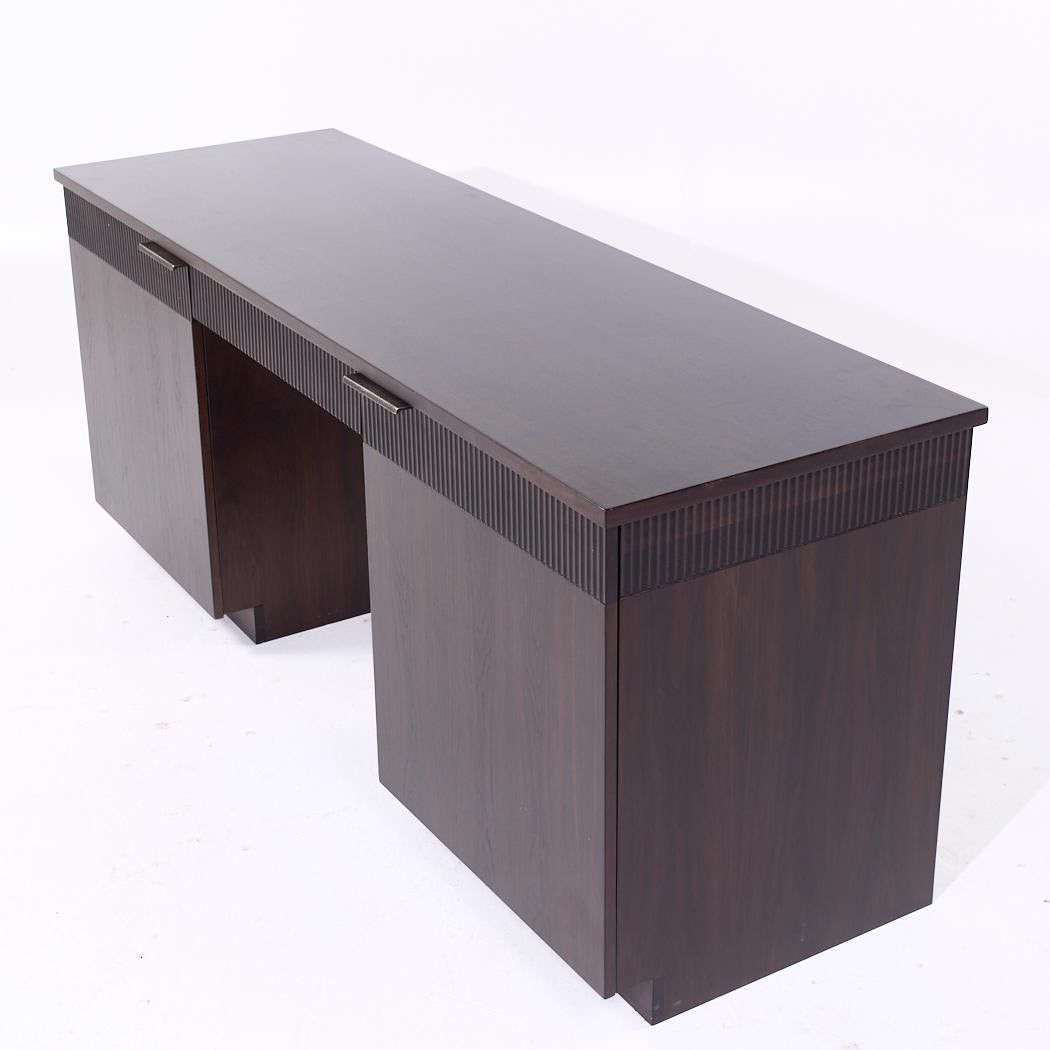 Eurocraft Walnut Office Credenza im Angebot 3