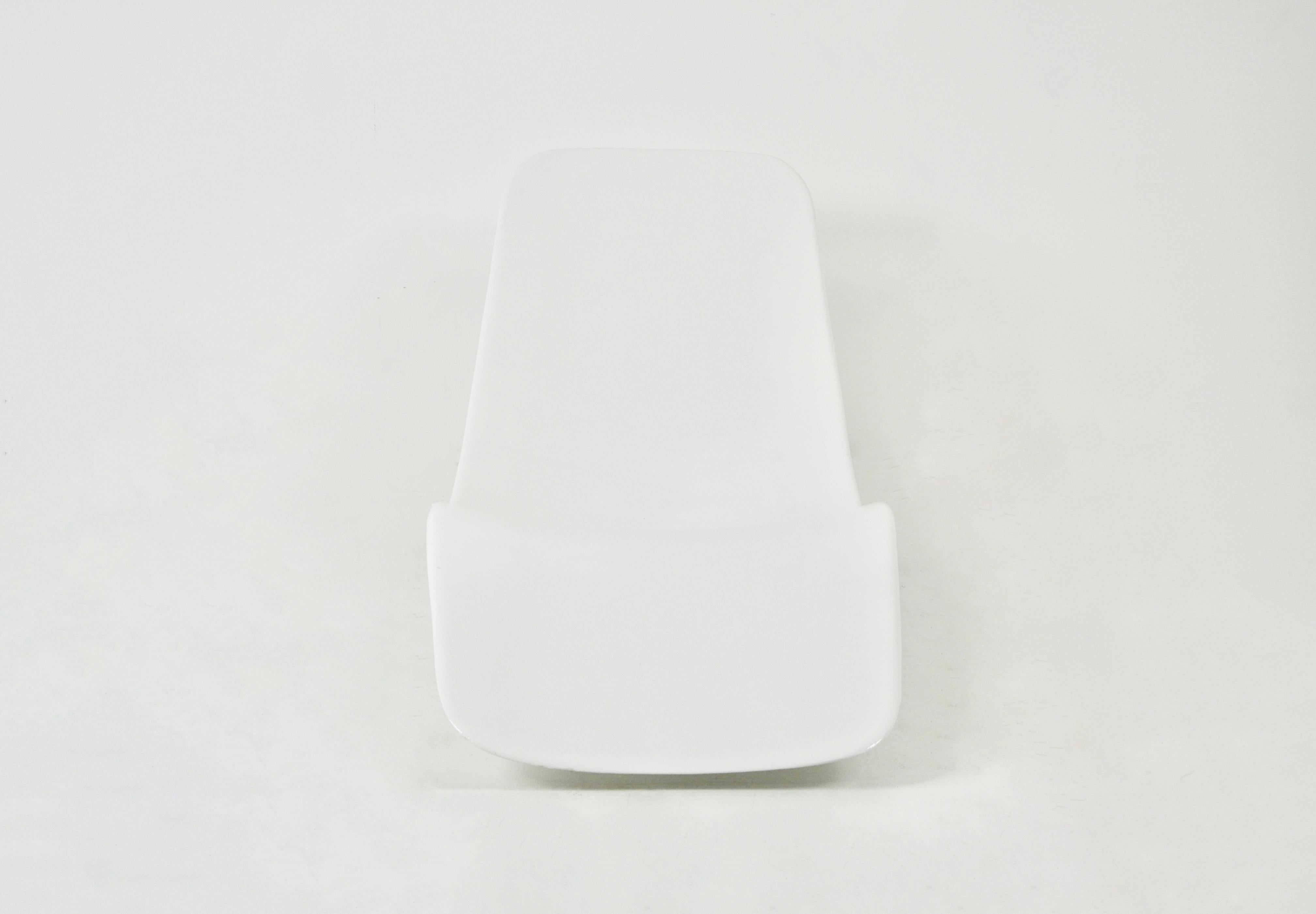 French Eurolax R1 Club Med Lounge Chair by Charles Zublena, 1960s For Sale