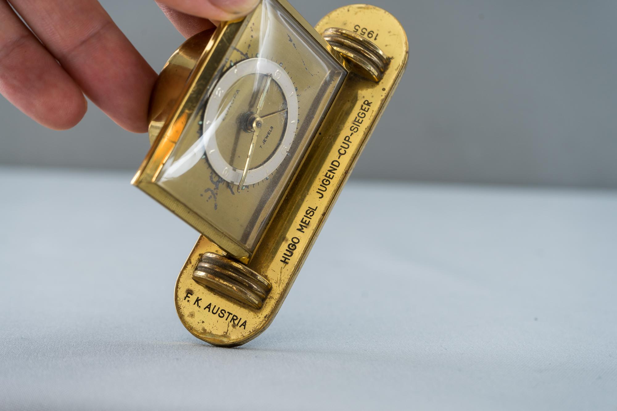 Europa Alarm Clock, circa 1955 For Sale 4