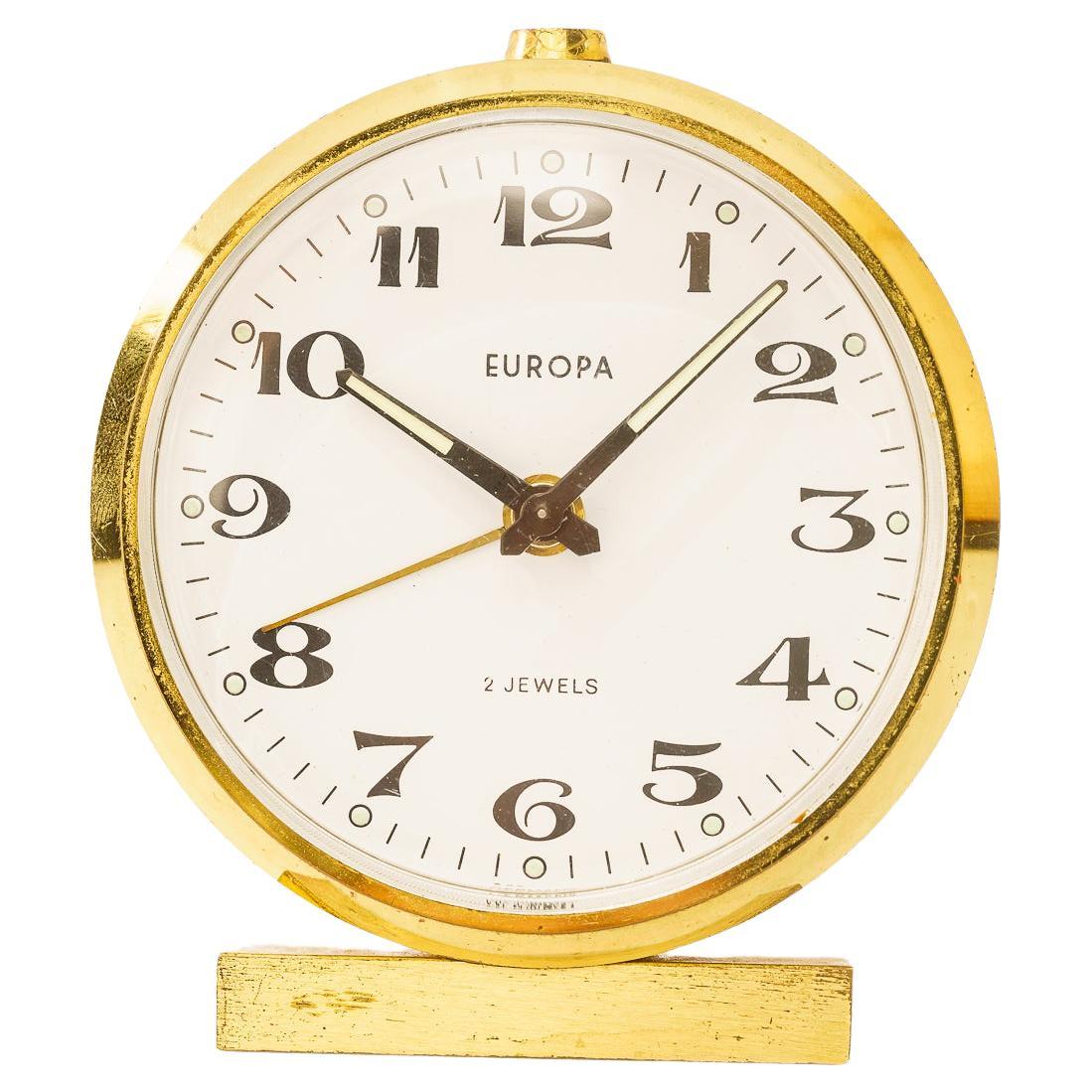 Europa stand alarm clock germany around 1950s For Sale