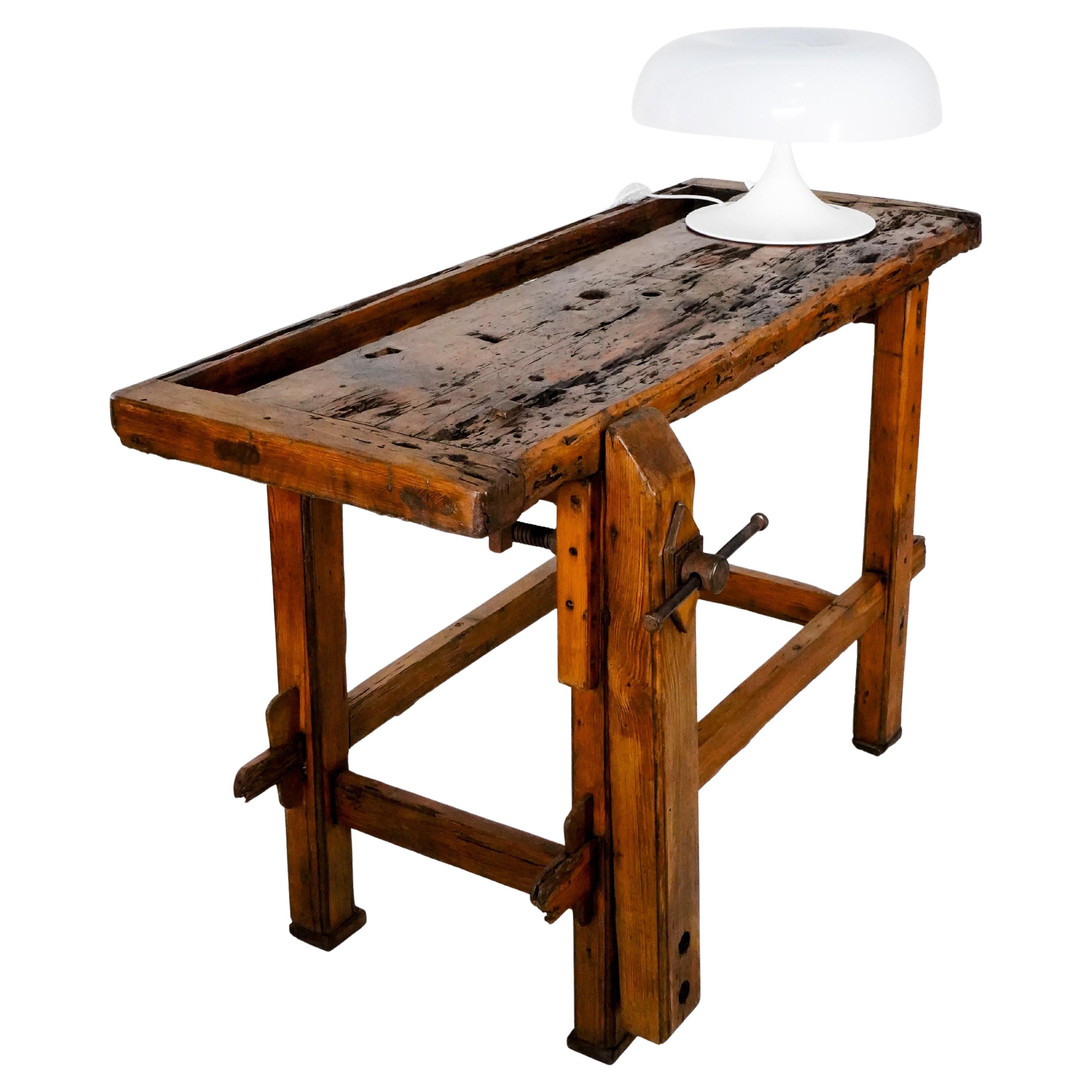 Europe – Carpenter’s Workbench, Early 20th Century For Sale