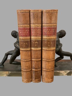 Europe During the Middle Ages by Henry Hallam 3 Volumes Leatherbound