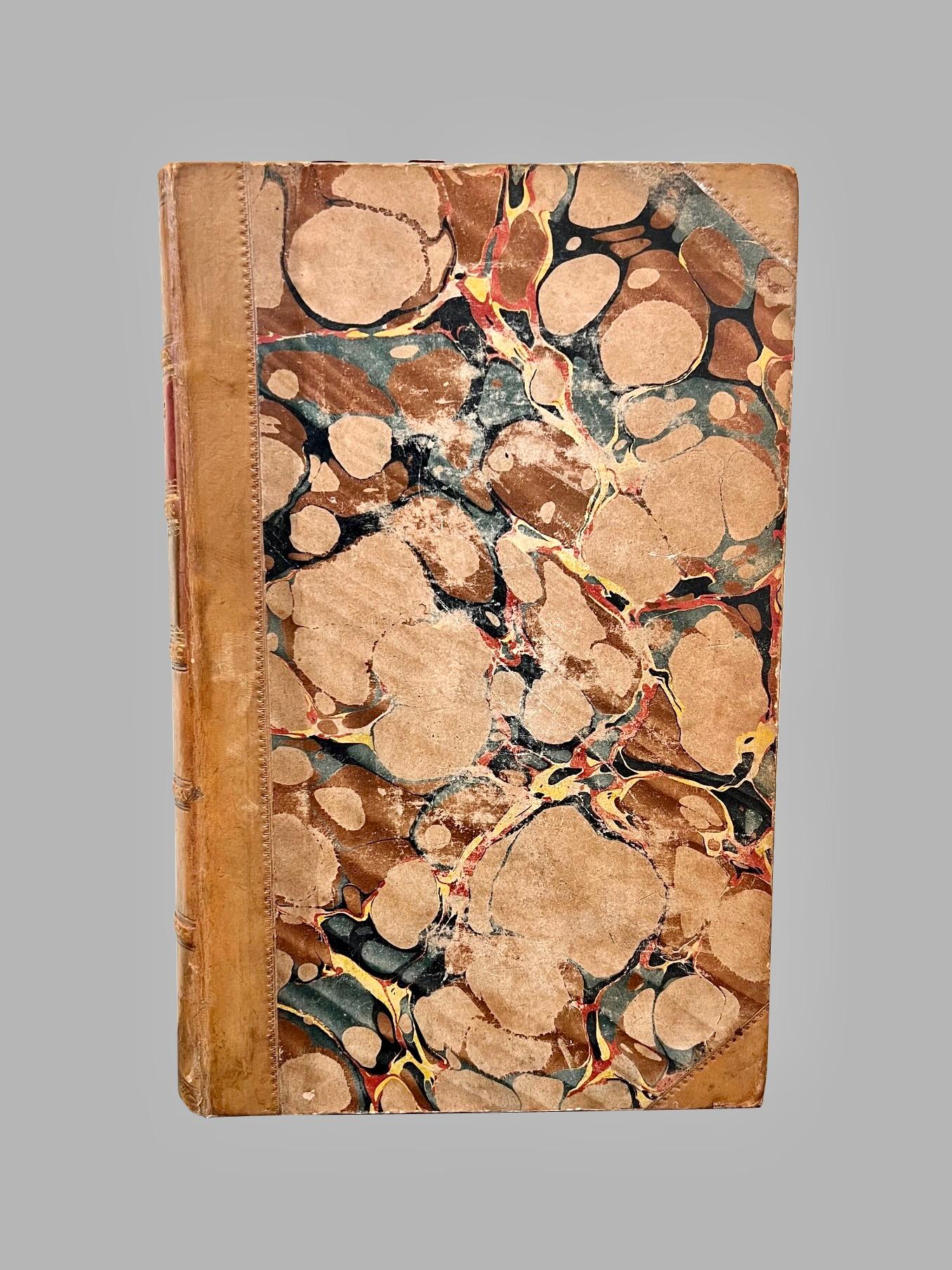 Anglais Europe au Moyen Âge par Henry Hallam 3 Volumes reliés en cuir en vente