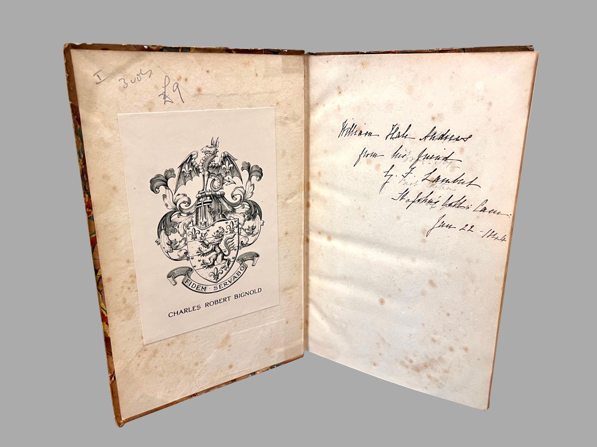 Milieu du XIXe siècle Europe au Moyen Âge par Henry Hallam 3 Volumes reliés en cuir en vente