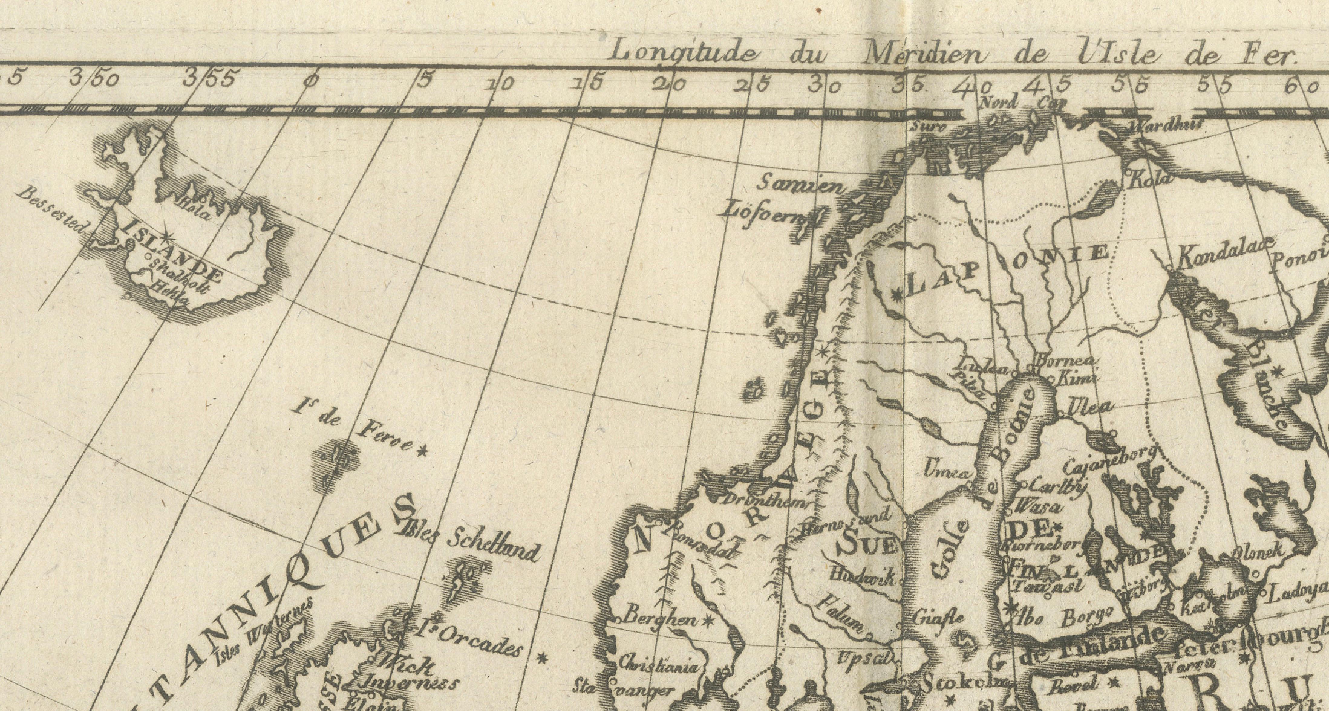 Europe Map by Rigobert Bonne – Enlightenment Cartography c.1780