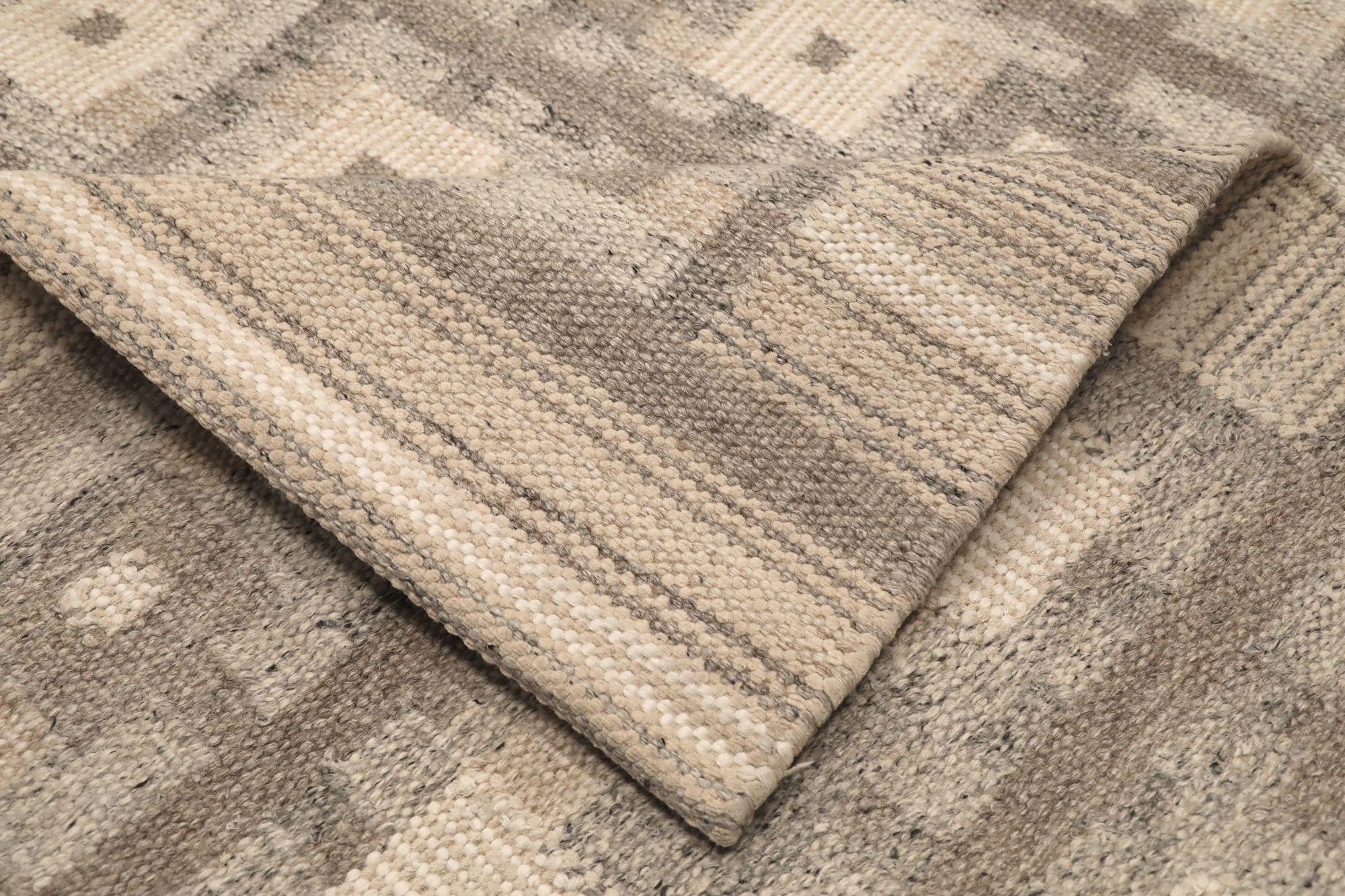 Tappeto Europe Swedish Collection'S - Lana, design avorio - 97362 In condizioni ottime in vendita a Dallas, TX