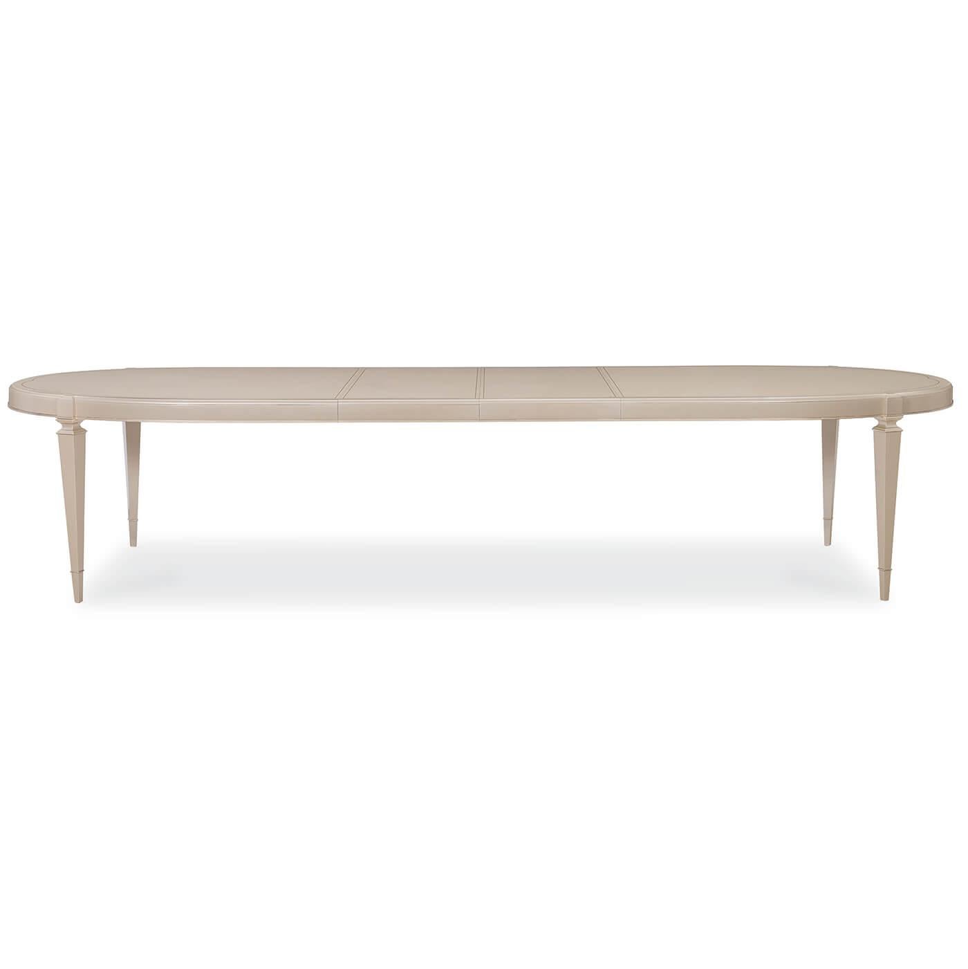 Contemporary European Art Deco Style Extension Dining Table