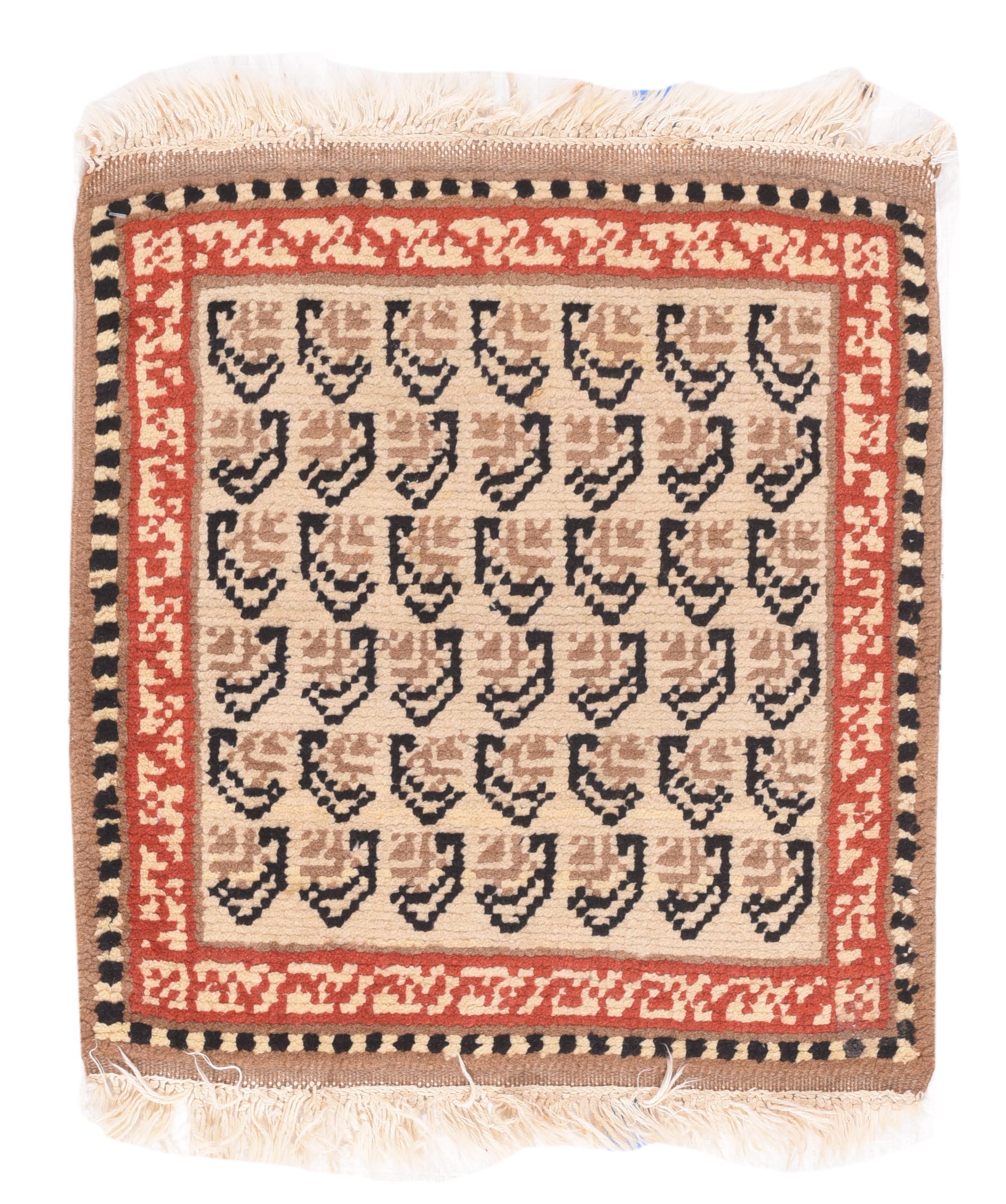European Bag Face 1'5'' x 1'8''. A generic, general term referring to French, English, Spanish, Austrian and other origins, from the 16th century onward, in styles that follow artistic and interior design trends of the relevant locales, periods and