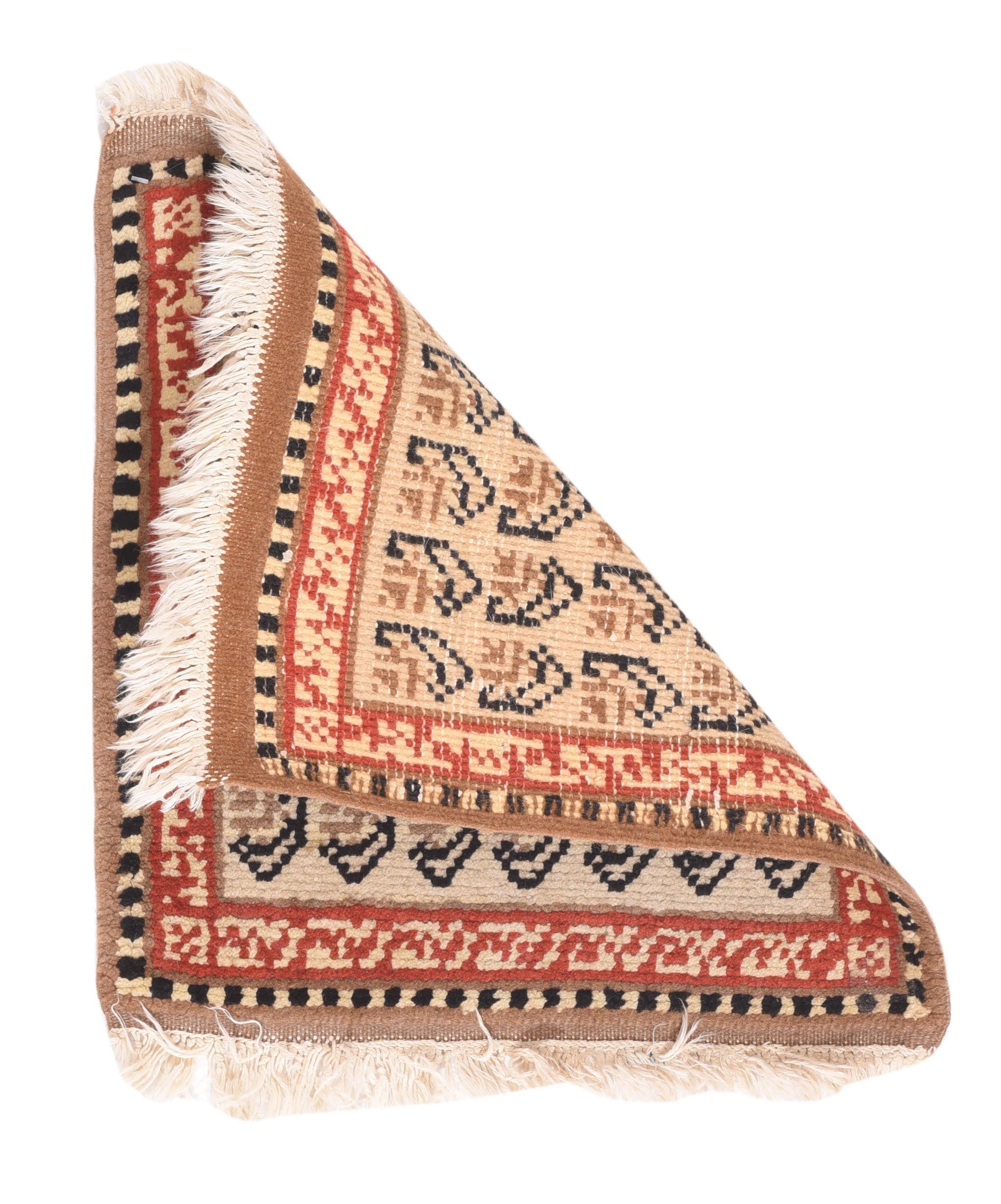 French European Bag Face 1'5'' x 1'8'' For Sale
