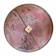 European Black and Gold Clock Face