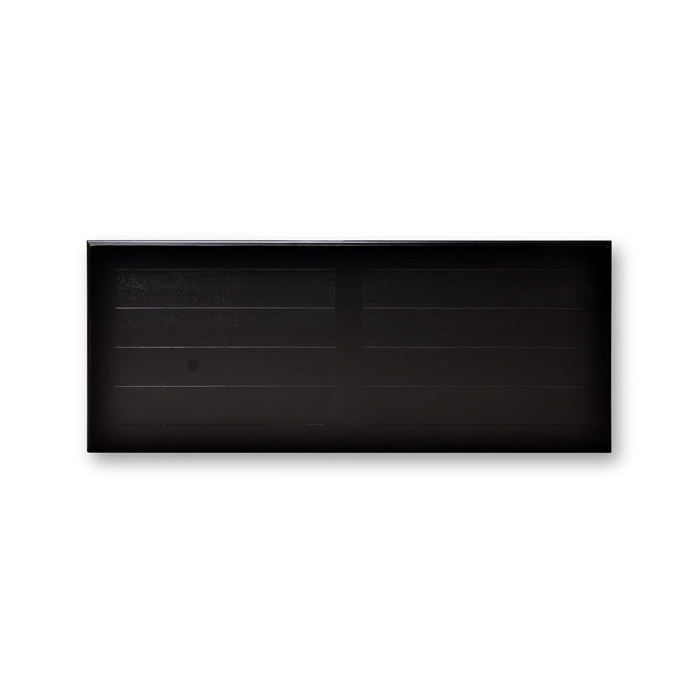 Wood European Black Rustic Desk For Sale