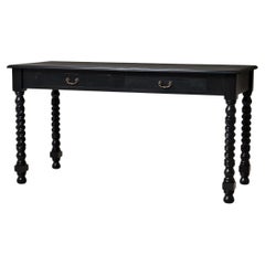 Bureau rustique européen noir