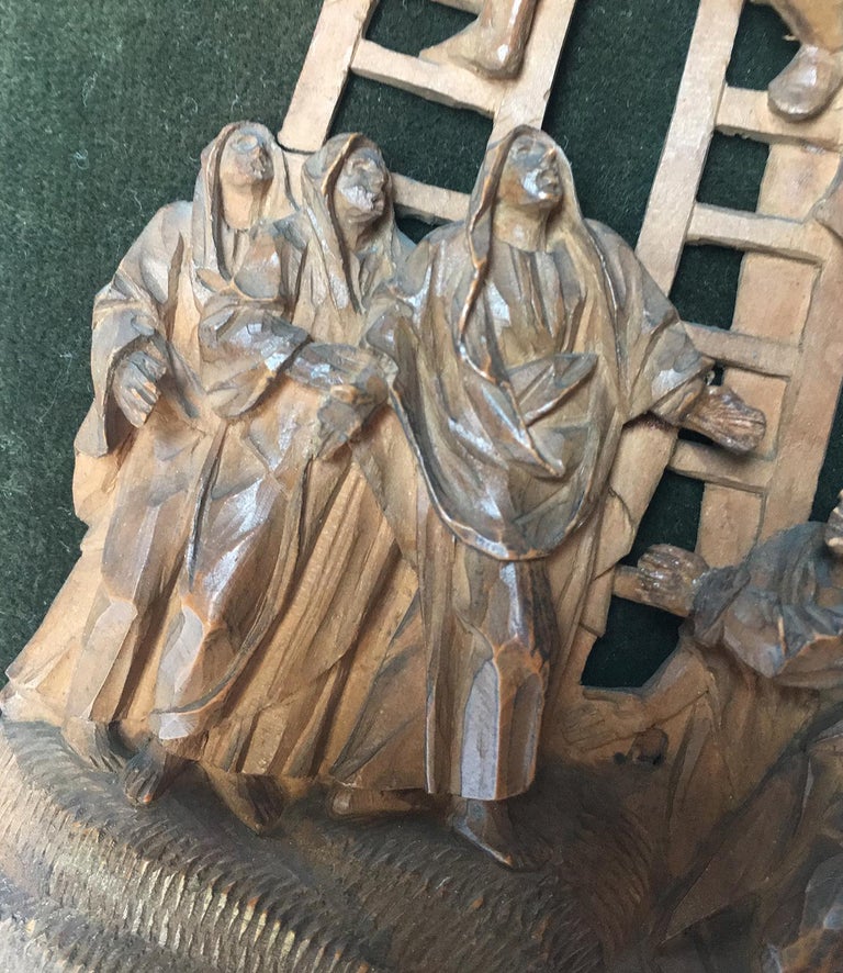European Boxwood Micro Carving, First Half of the 18th Century For Sale ...