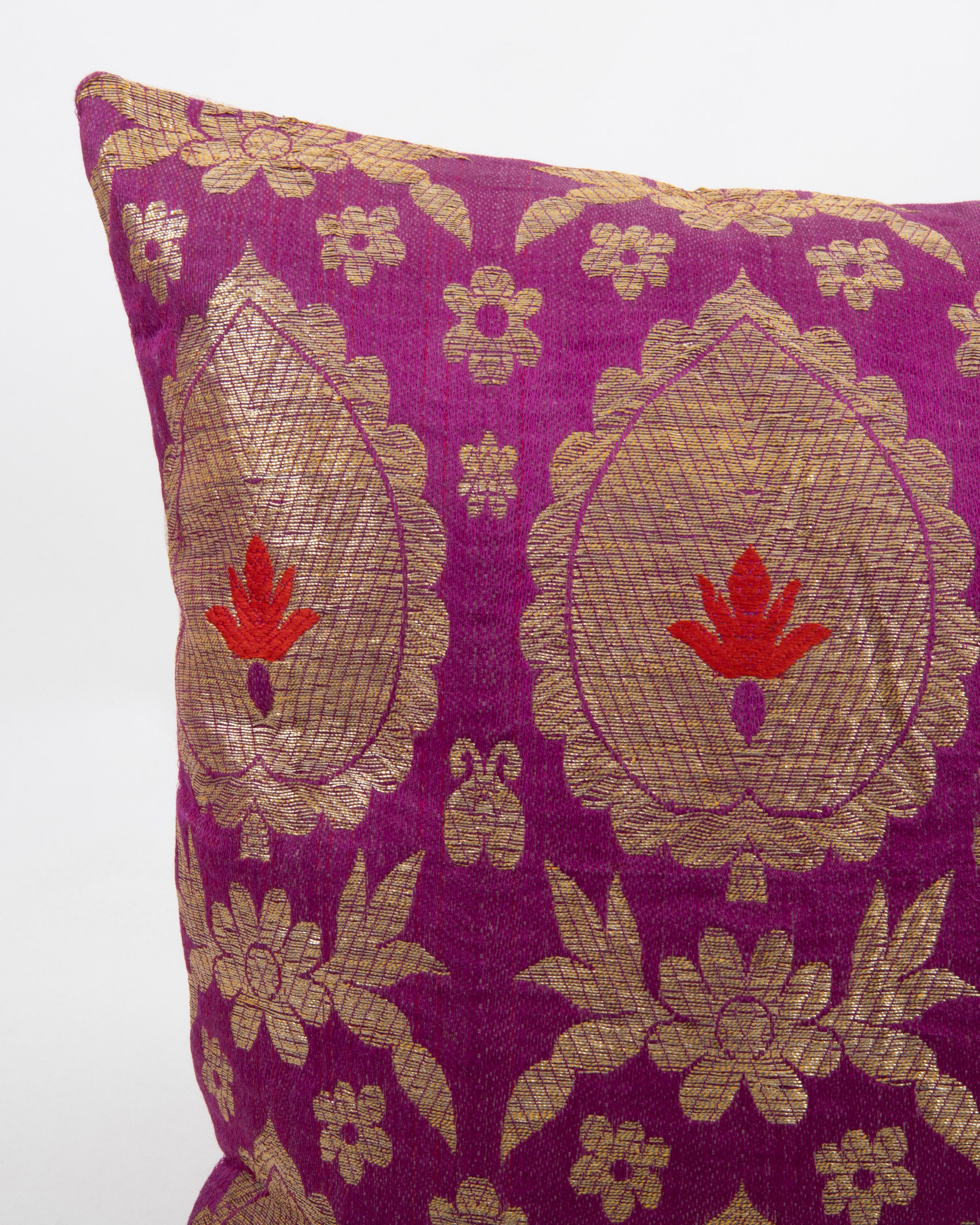 French European Brocade Pillowcase , Early 20th Century. France or Italy For Sale
