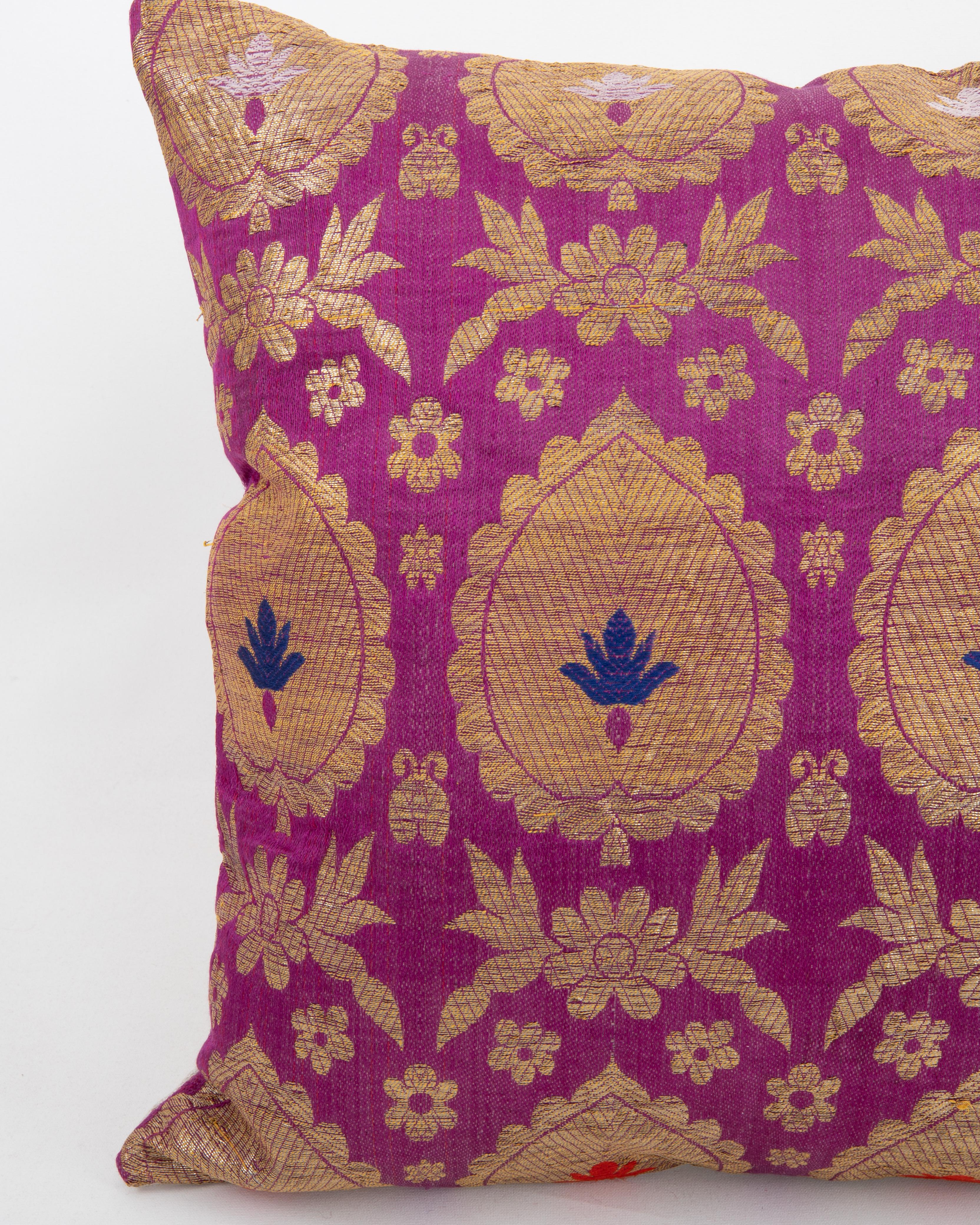 French European Brocade Pillowcase , Early 20th Century. France or Italy For Sale