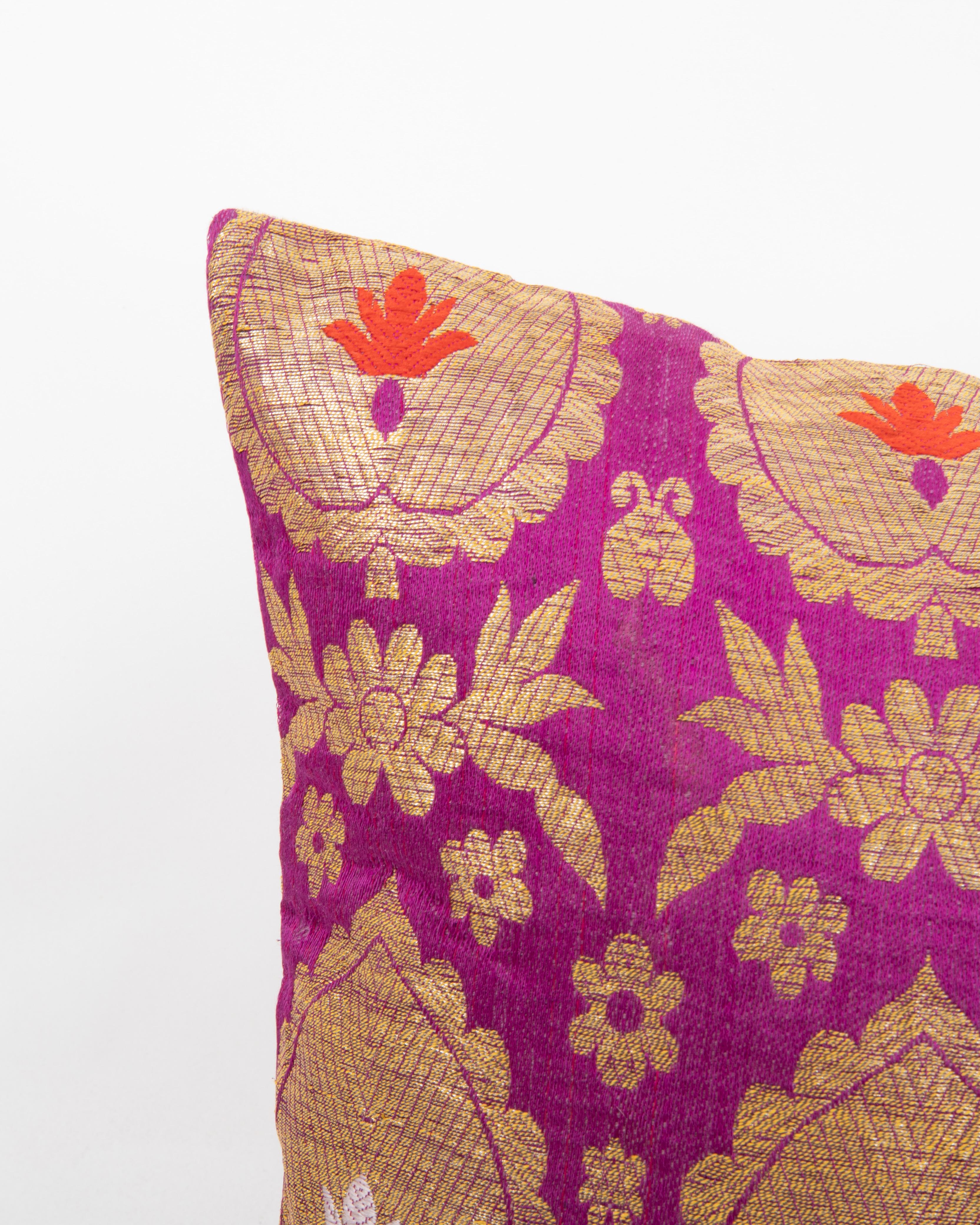 French European Brocade Pillowcase , Early 20th Century. France or Italy For Sale