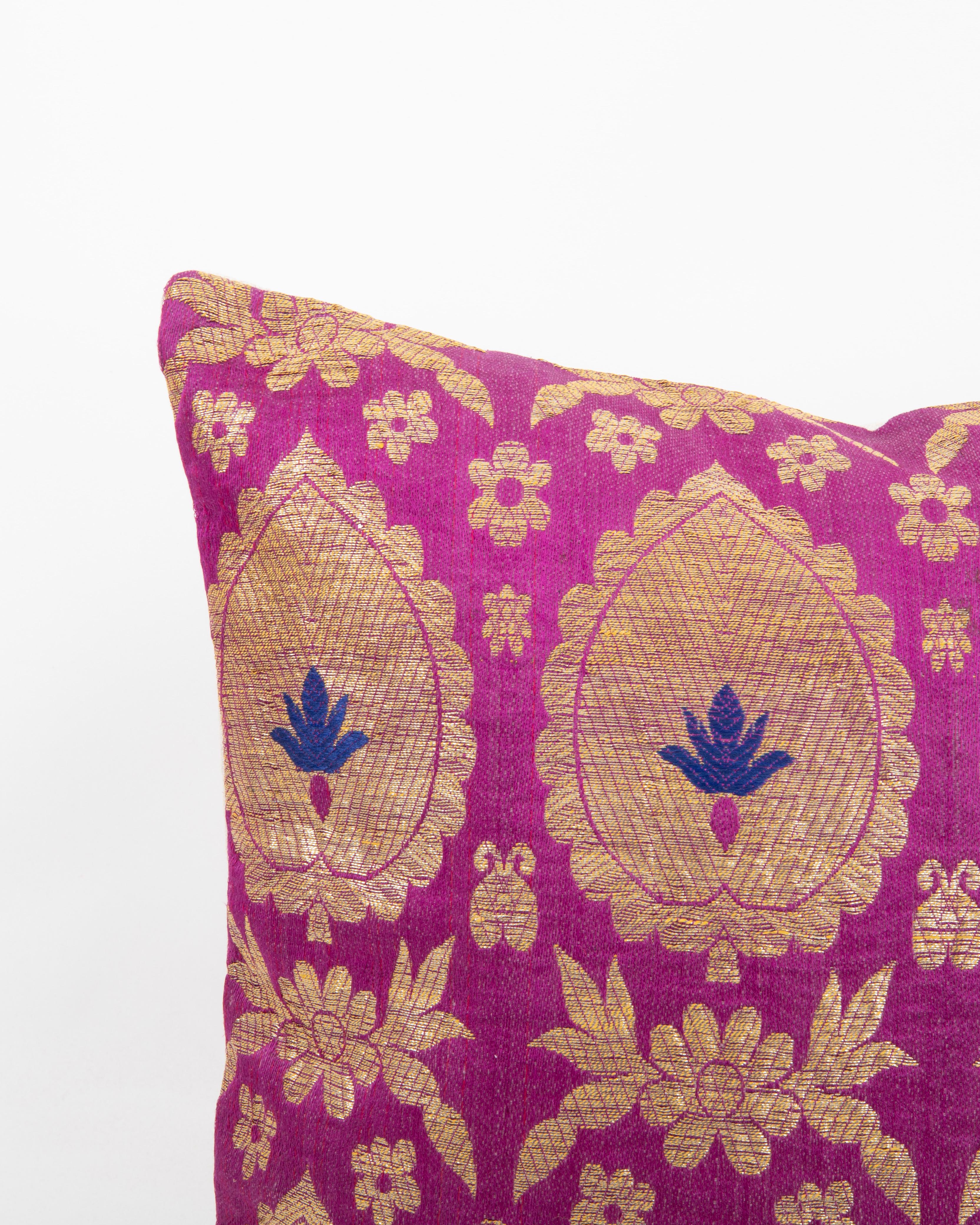 French European Brocade Pillowcase , Early 20th Century. France or Italy For Sale