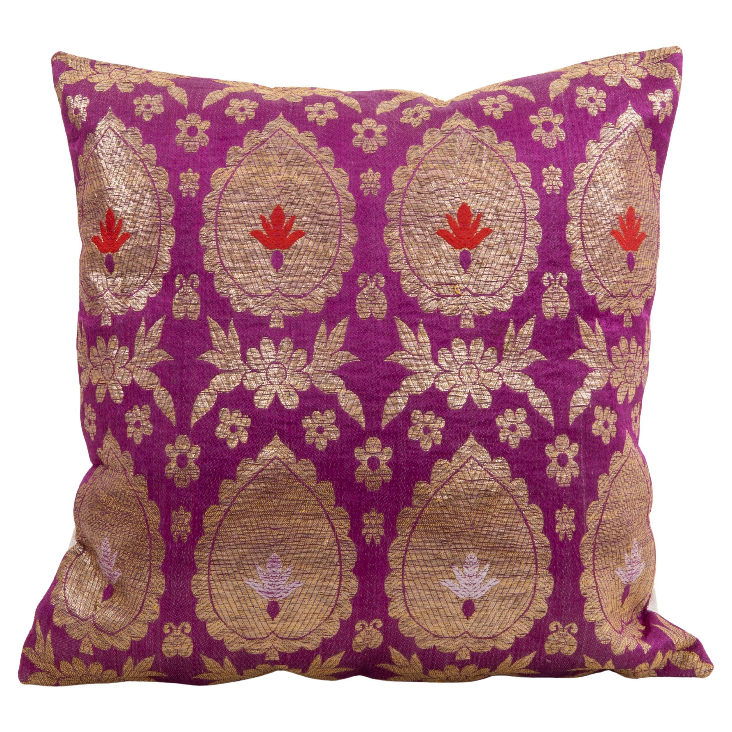 European Brocade Pillowcase , Early 20th Century. France or Italy For Sale