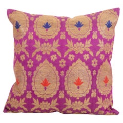 European Brocade Pillowcase , Early 20th Century. France or Italy
