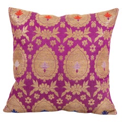 European Brocade Pillowcase , Early 20th Century. France or Italy