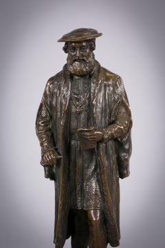 European Bronze Figure of Hans Sachs, by Andor Ruff