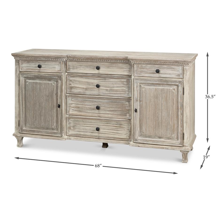 Europäisches Bungalow-Sideboard im Angebot 3