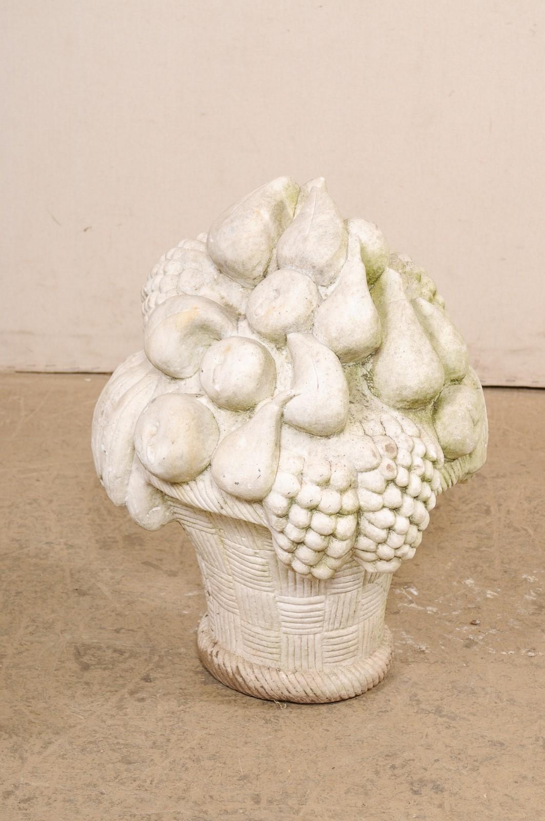 European Carved-Stone Bouquet of Fruit, 26