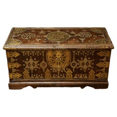 Used 18th Century Continental Storage Chest