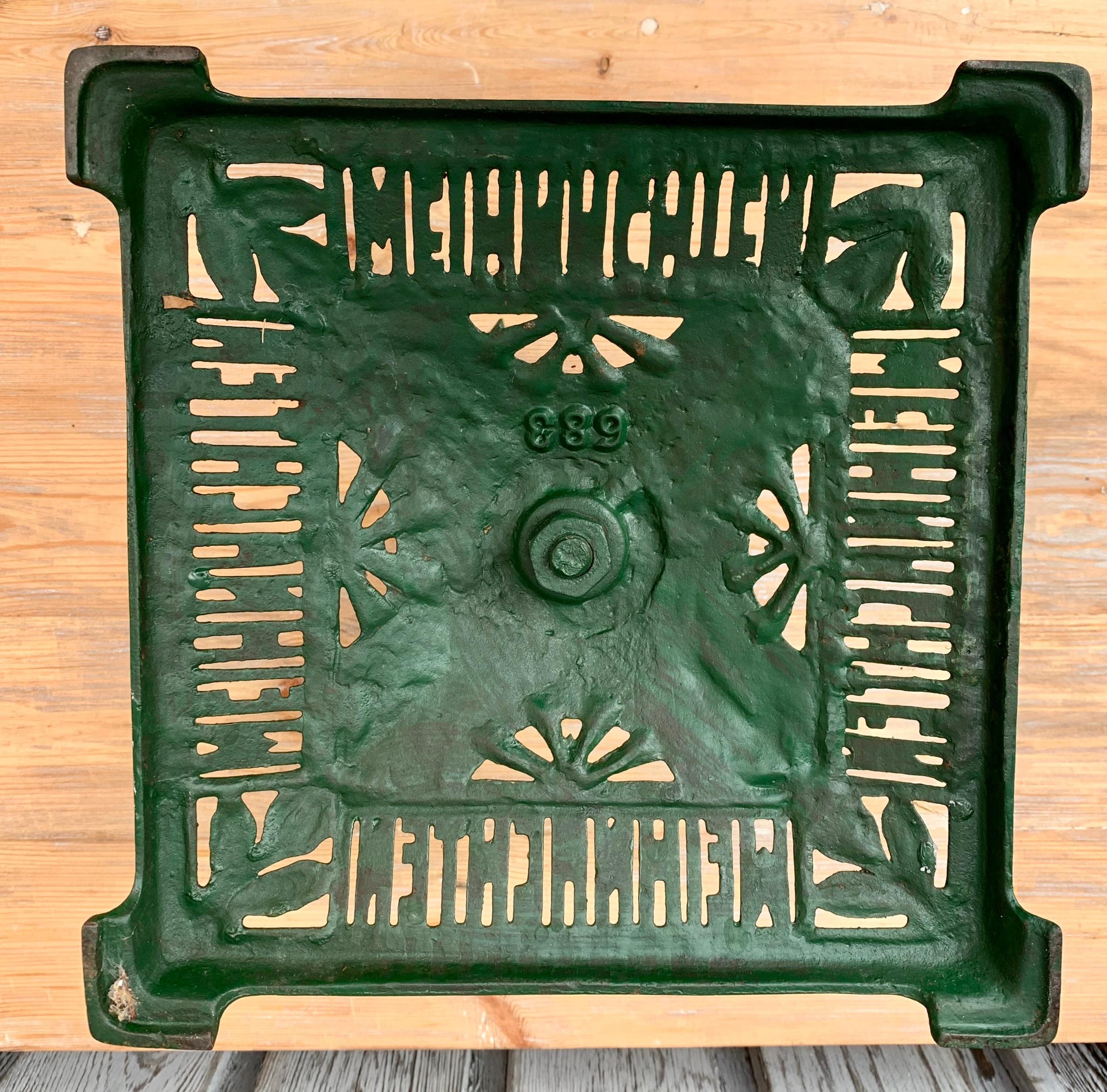 European Christmas Tree Stand in Cast Iron, circa 1900 5