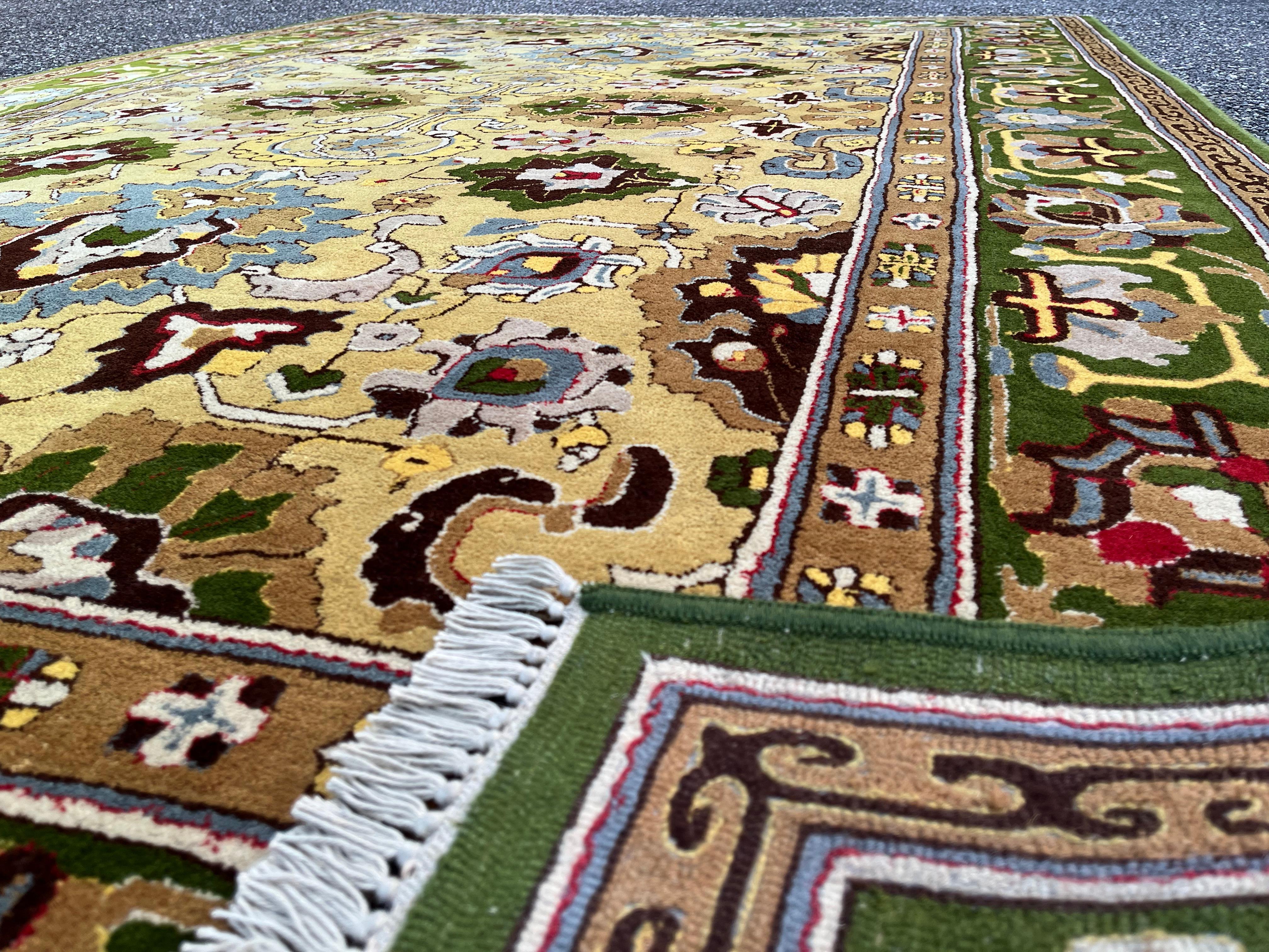 20th Century European Design Carpet From The Safavid Empire