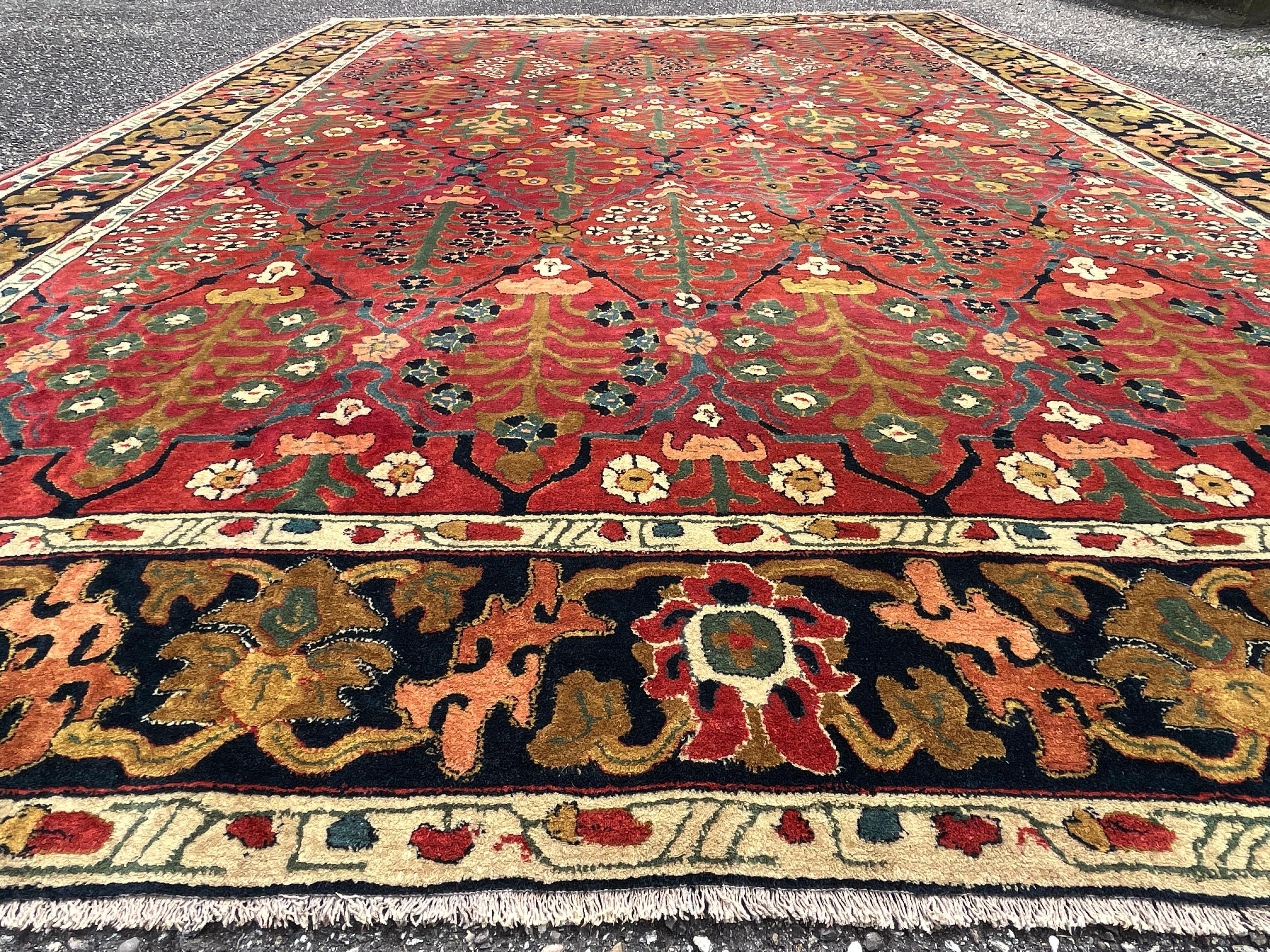 European Design Carpet From The Safavid Empire For Sale 1