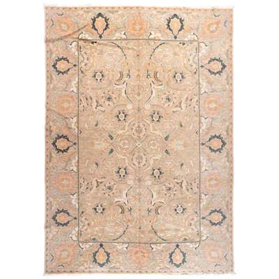 Geometric Floral European Rug For Sale at 1stDibs
