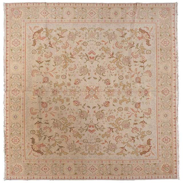 European Design Floral Rug For Sale at 1stDibs
