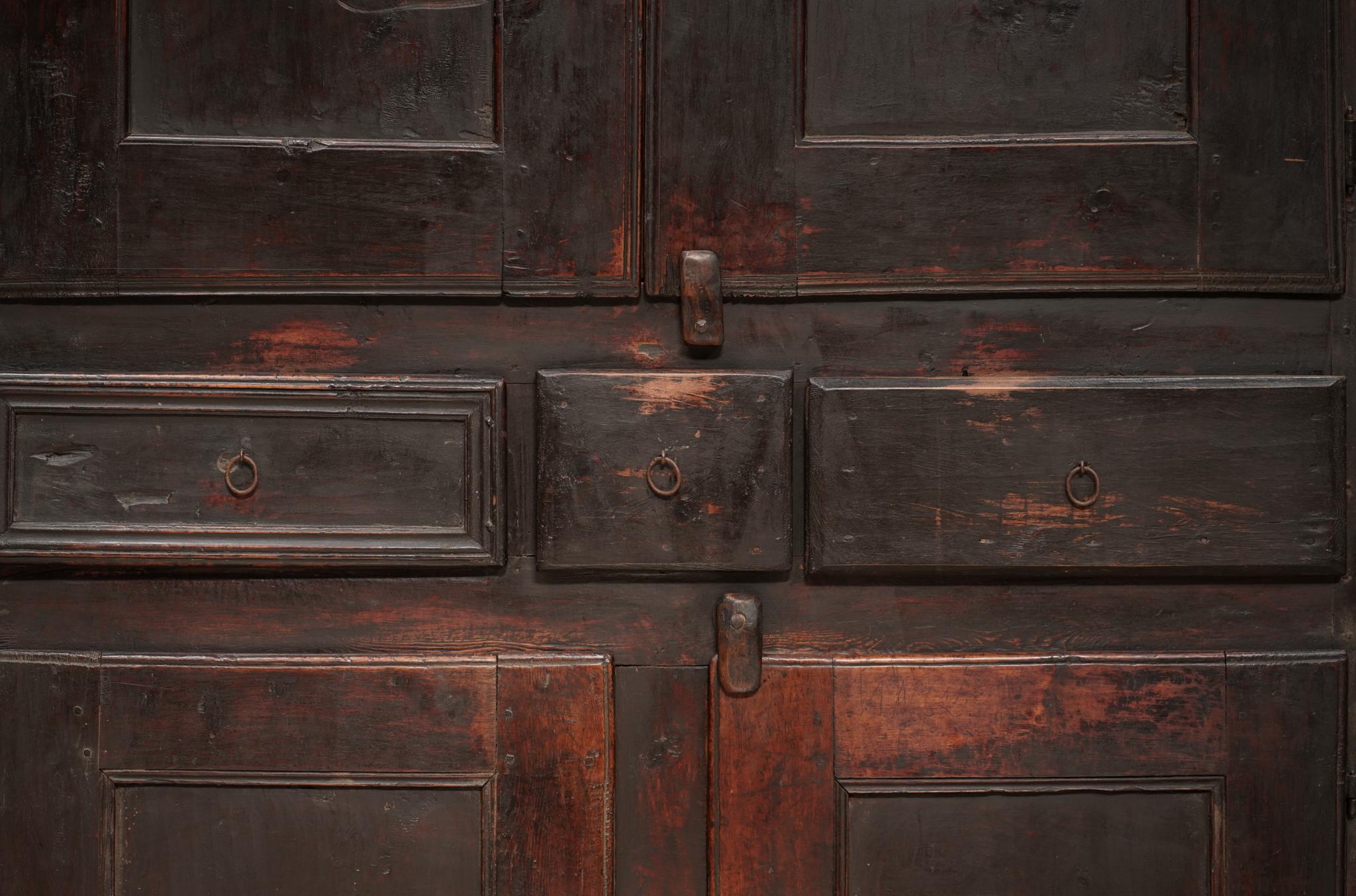 European Ebonized Cabinet In Good Condition For Sale In Los Angeles, CA