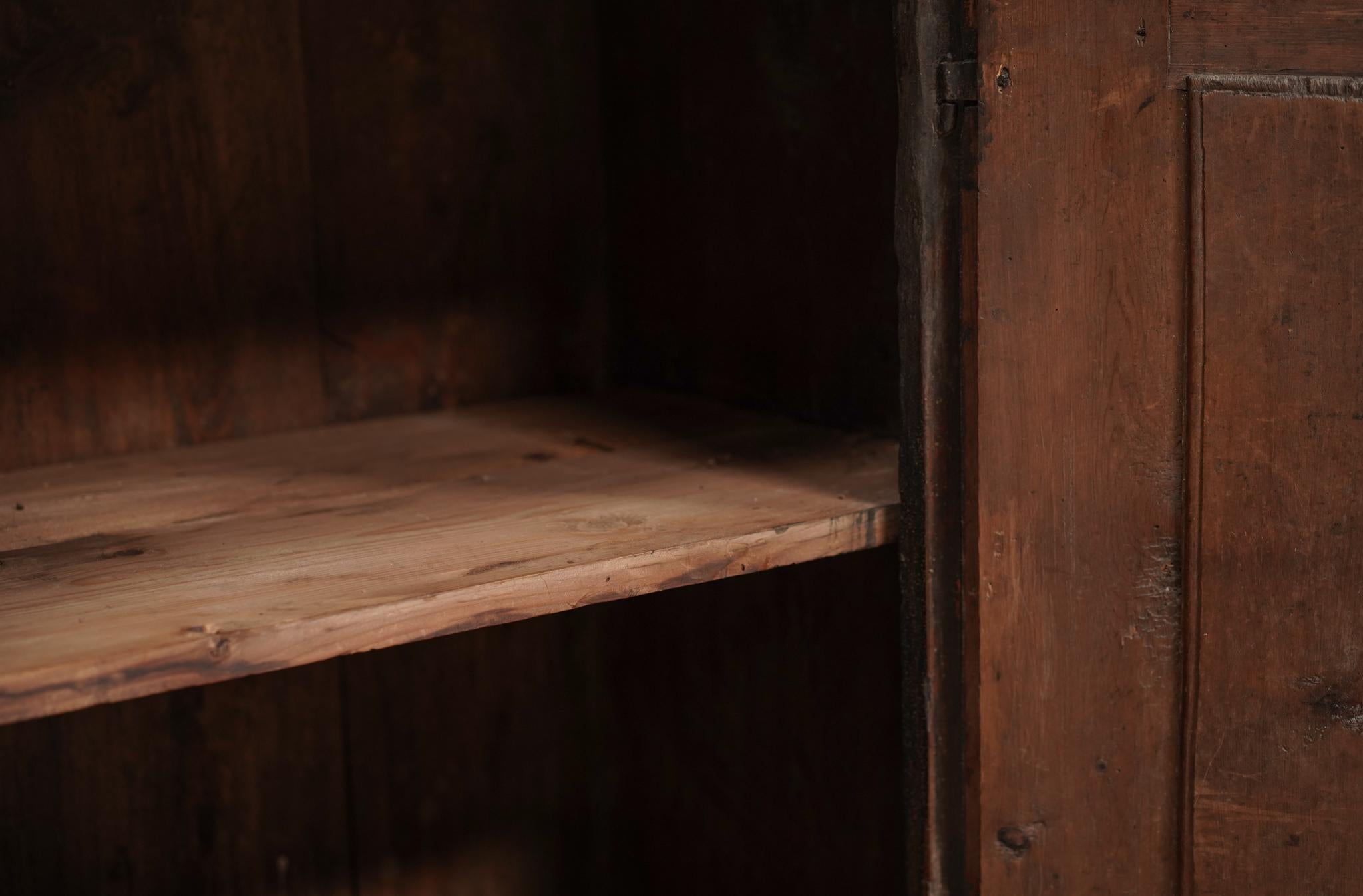 19th Century European Ebonized Cabinet For Sale
