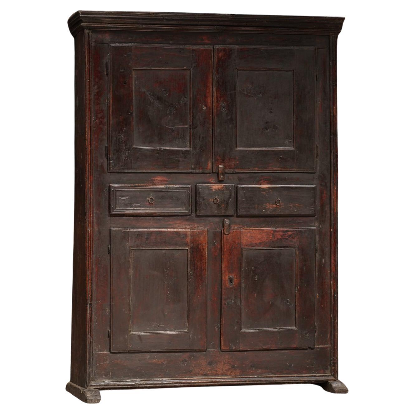 European Ebonized Cabinet