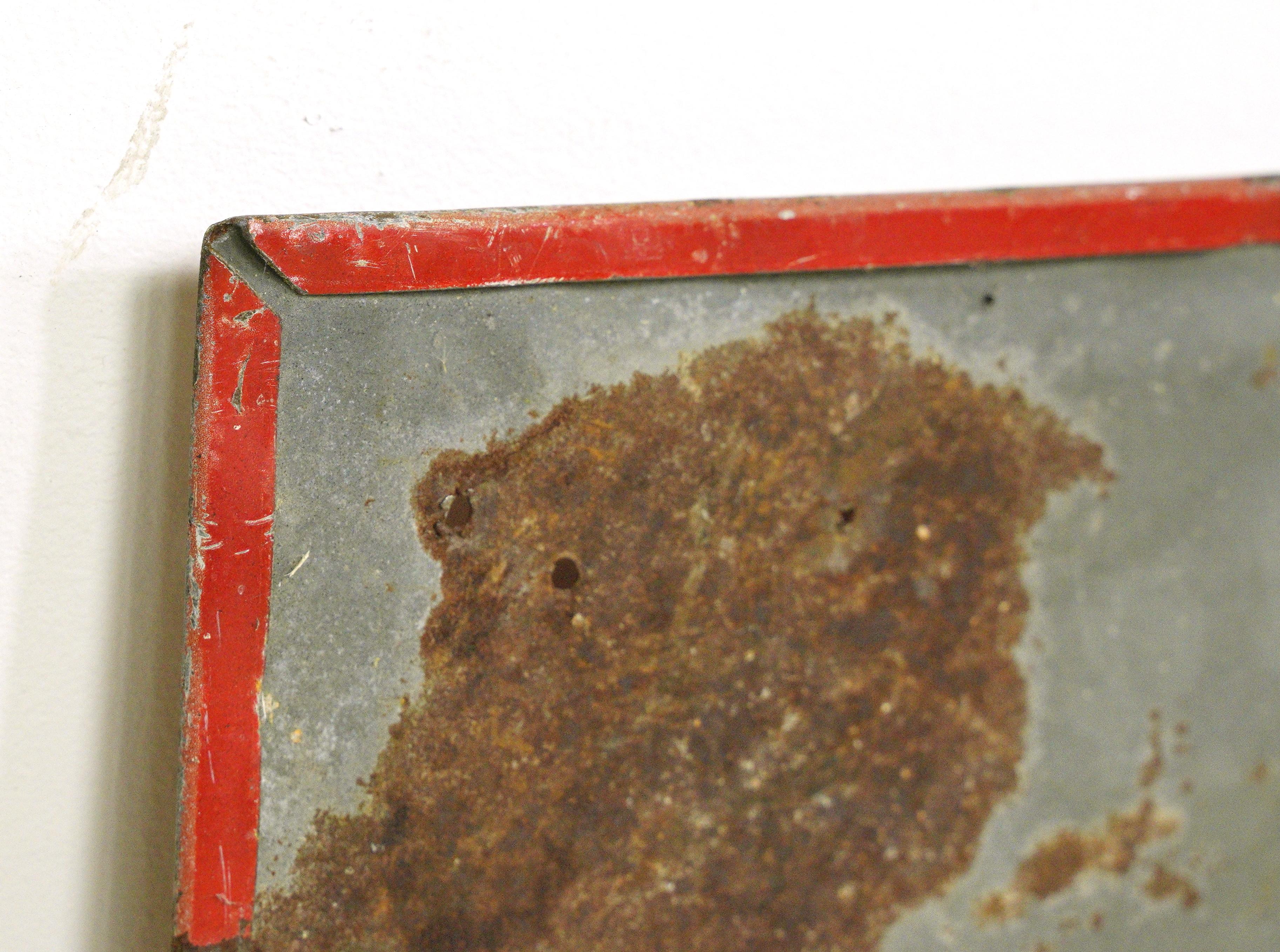 European Enameled Steel Ricard Wall Sign For Sale at 1stDibs