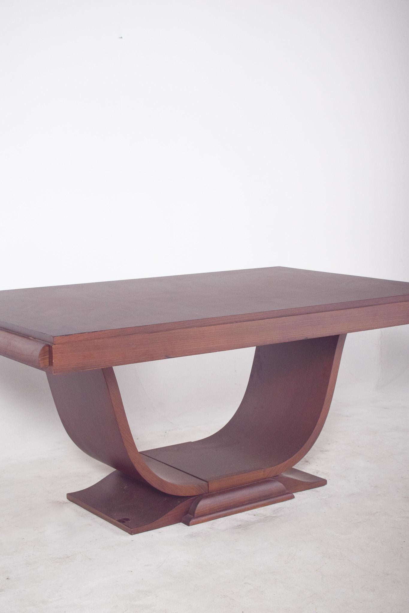 Table à manger extensible européenne Art déco Bon état - En vente à Lisboa, Lisboa