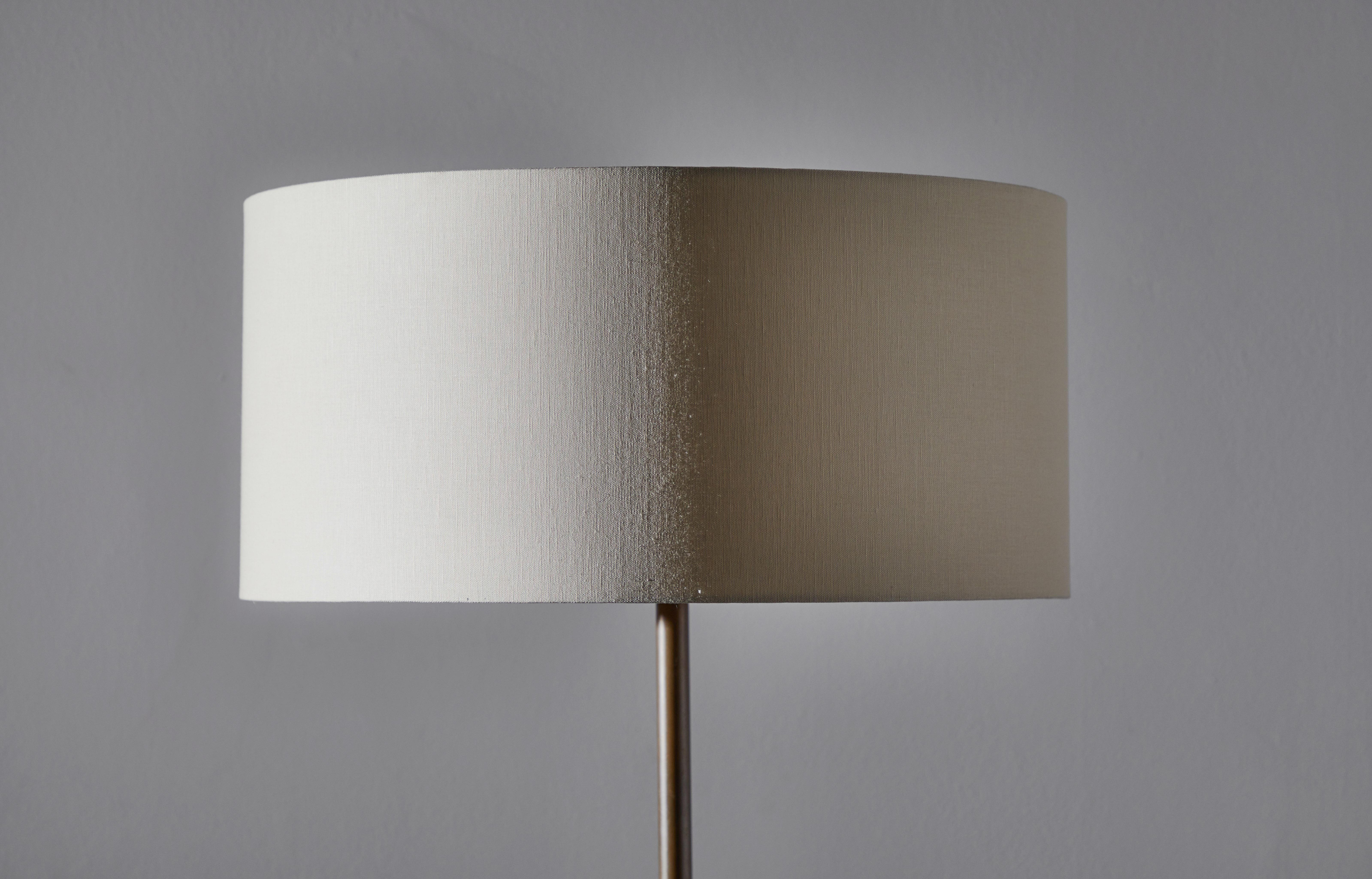 Linen European Floor Lamp