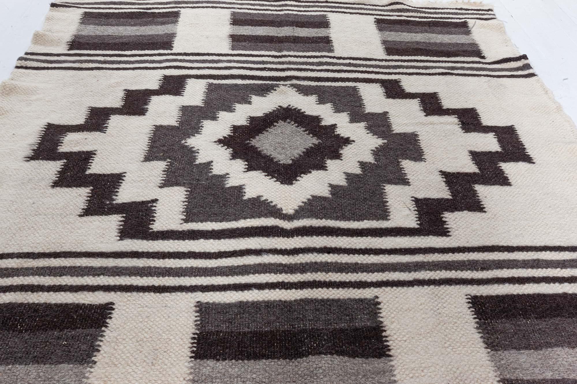 European Folk Stamverband VI Goat Hair Rug by Doris Leslie Blau Lana en venta
