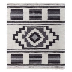 Alfombra de pelo de cabra European Folk Stamverband VI de Doris Leslie Blau