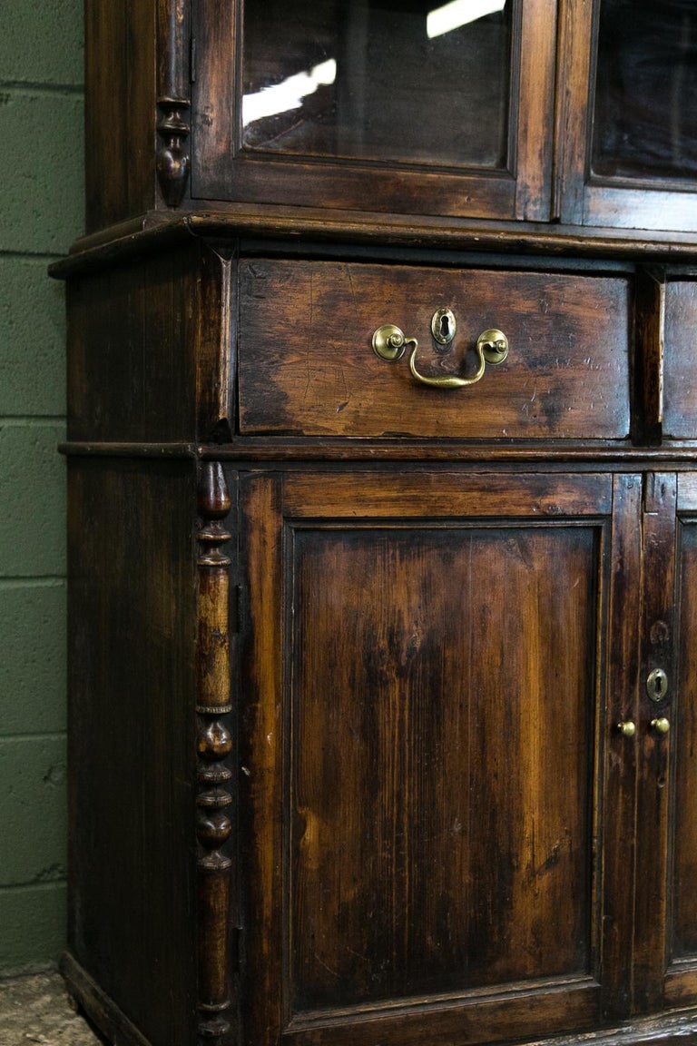 European Glass Door Cupboard For Sale at 1stDibs