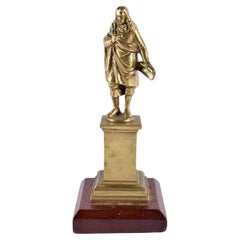 Europäische Grand Tour Bronze-Schreibtischskulptur aus dem 19. Jahrhundert