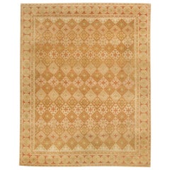 European Inspired Tibetan Handmade Wool Rug by Doris Leslie Blau