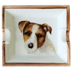 European Jack Russell Terrier Dog Tray Vide-Poche or Ashtray