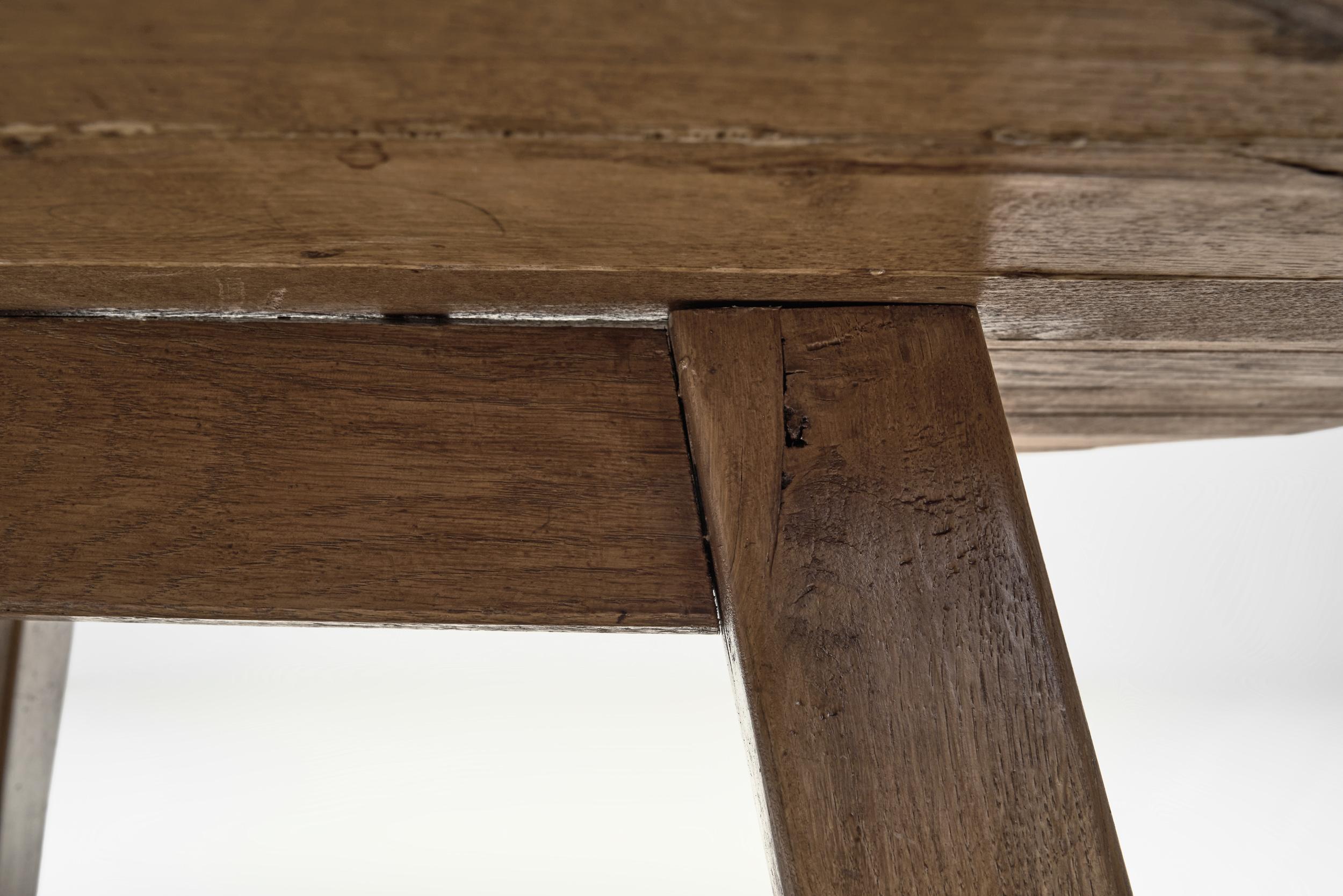 European Low Wooden Coffee Table, Europe Mid-20th Century For Sale 9