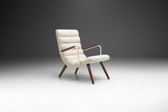 European Mid-Century Modern Lounge Chair, Europe 1950s