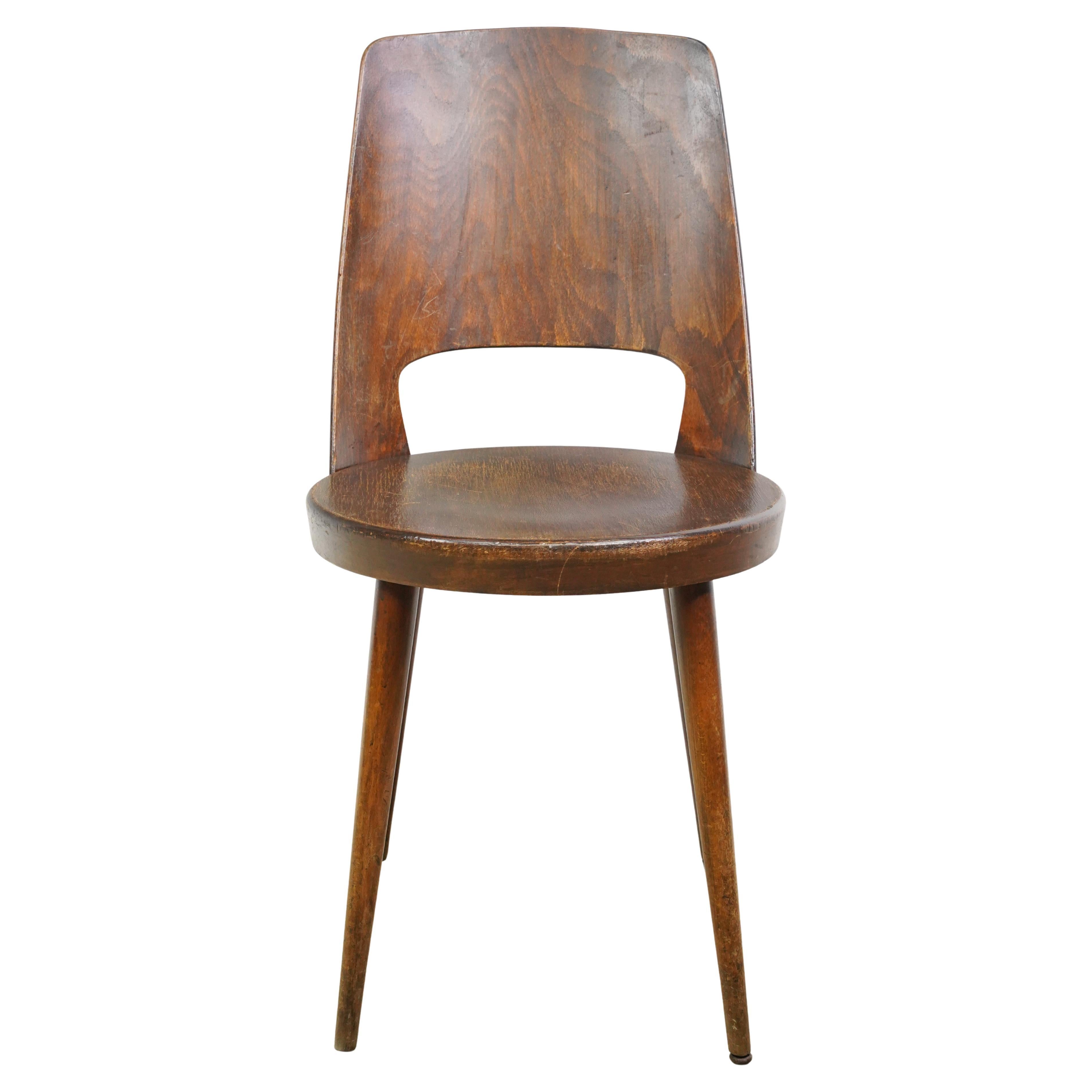 European Mid-Century Modern Wood Chair Qty Avilable